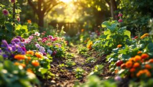 Wie Sie durch Mischkulturen im Garten Schädlinge natürlich fernhalten
