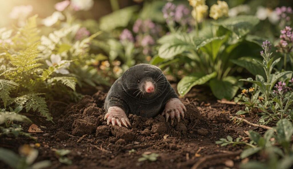 Maulwurf im Garten: Darum ist er besser als sein Ruf