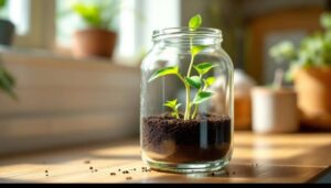 Mini-Gewächshaus aus Einmachglas: Mit diesem Bastel-Trick keimen Samen turbo-schnell