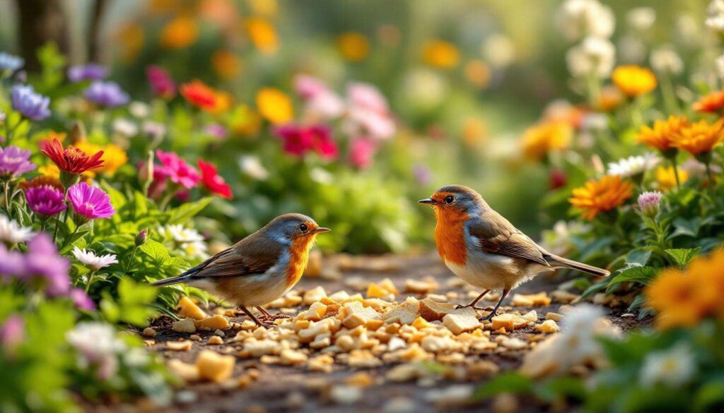 Rotkehlchen strömen in Scharen herbei: Diese Küchenreste machen Ihren Garten zum Paradies für Vögel