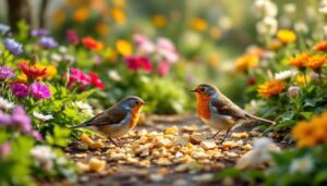 Rotkehlchen strömen in Scharen herbei: Diese Küchenreste machen Ihren Garten zum Paradies für Vögel